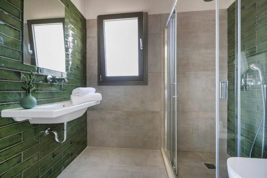 Color Villas-New Villa Green At Trapezaki With Private Pool Mousata Eksteriør bilde